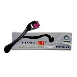 DERMA-CIT Micro Needle Titanium Skin Derma Roller (540 Pin) 2.0 mm