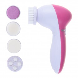 5 in 1 Facial Cleansing Brush- Face Spin Brush Set, Deep Cleansing, Gentle Exfoliating, Removing Blackheads, Massaging, Face and Body