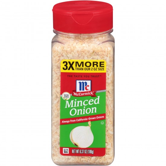 McCormick Minced Onions, 6.37 oz