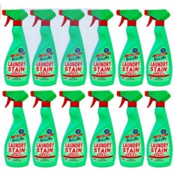 SOILOVE Laundry Soil-Stain Remover Liquid for Clothes-Pack of 12