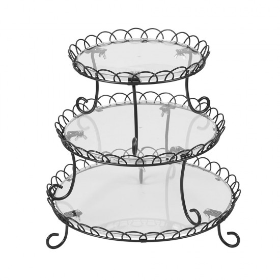 Wilton 3-Tier Customizable Iron Treat Stand, 13-Inch