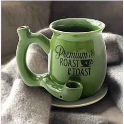 Fashion Craft Roast & Toast  Wall Mug - Green