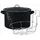 Granite Ware Enamel on Steel  Water Bath Canner with lid 11.5-Quart - Black