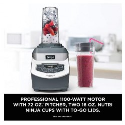 Professional Countertop Blender with 1100-Watt Base, 72 Oz