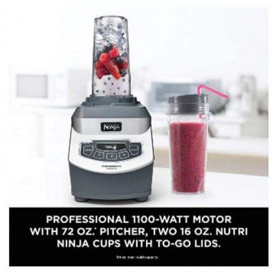 Professional Countertop Blender with 1100-Watt Base, 72 Oz