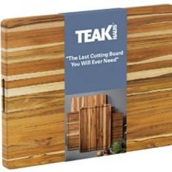 TeakHaus Edge Grain Carving Board with Hand Grip (Rectangle)