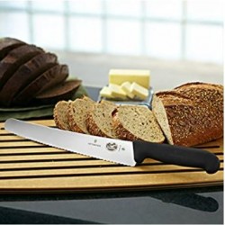 Serrated Bread Knife with Fibrox Handle - 10-1/4'' Victorinox