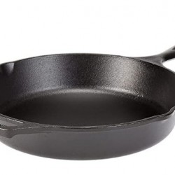  Cast Iron Skillet with Assist Handle, black - 12 Inch 