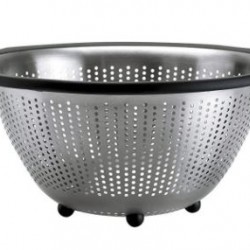 Stainless-Steel Colander 5-Quart Silver