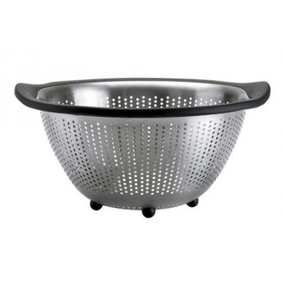 Stainless-Steel Colander 5-Quart Silver