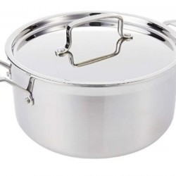 MultiClad Pro Stainless 6-Quart Saucepot with Cover