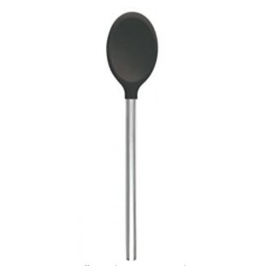 Mixing Spoon With Stainless Steel Handle, Scratch-Resistant & Heat-Resistant