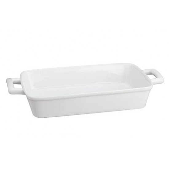 Rectangular Baking Dish Fine White Porcelain