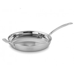 MultiClad Pro Handle Skillet Stainless Steel-12"  with Helper