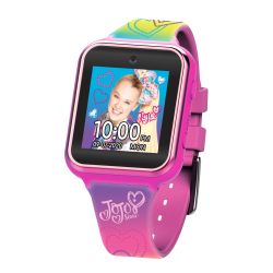   JoJo Siwa iTime Interactive Kids Smart Watch 40 mm in Pink - Model# JOJ4128 JoJo Siwa iTime Interactive Kids Smart Watch 40 m