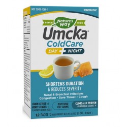 Umcka Cold Day Night Lemon Citrus 12 PKT