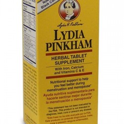 Lydia Pinkham Herbal Supplement Tablets for Menstruation and Menopause Support, 150 Count