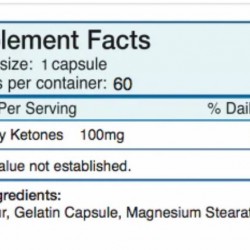 Raspberry Ketones 60ct