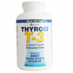 Absolute Thyroid T-3 180ct