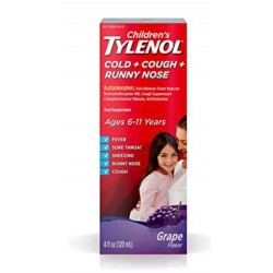 TYLENOL CHILDREN'S COLD,COUGH,RUNNY NOSE-4oz