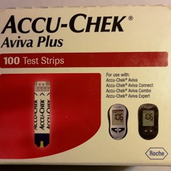 Accu-Chek Aviva Test Plus Strips-100 Count