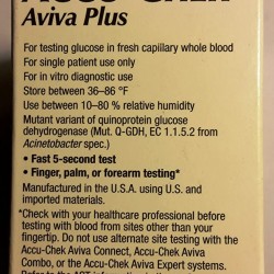 Accu-Chek Aviva Test Plus Strips-100 Count