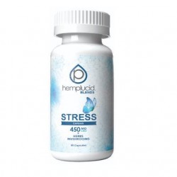 CBD Mushroom Blend Stress 450mg 90 Capsules