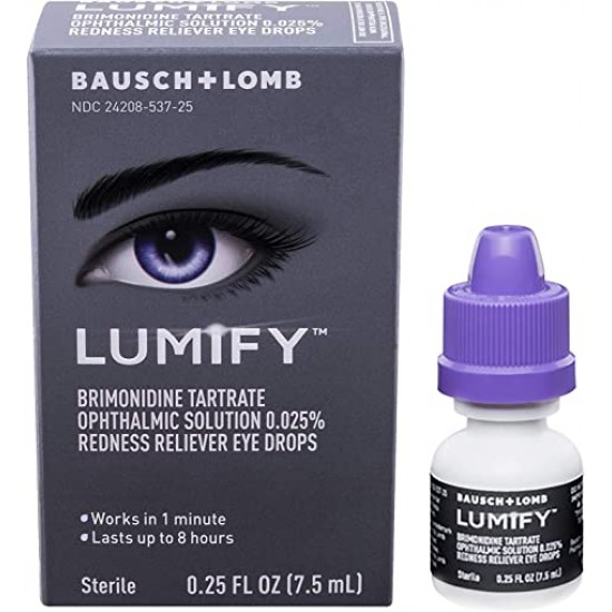 Lumify Redness Reliever Eye Drops, 0.25 Ounce