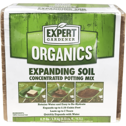 Expert Gardener Organics 2.25 Cu Ft Expanding Soil Concentrated Potting Mix