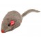 Furry Mouse Cat Toy, 2" L