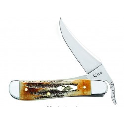 CASE XX WR Pocket Knife Burnt 6.5 Bonestag Russlock Item