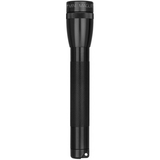 Maglite Mini Incandescent 2-Cell AAA Flashlight in Presentation Box, Black