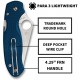 Spyderco Para 3 Lightweight Signature Folding Utility Pocket Knife with 2.92" Blue