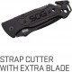 SOG Escape Tactical Folding Knife- 3.4 Inch Serrated Edge