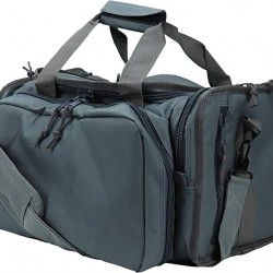 OSAGE RIVER Tactical Range DuffleBag with 9 Compartments and 2 Removable Pistol Pouches