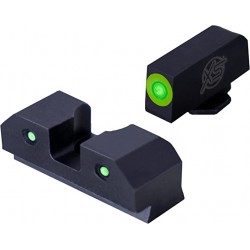 XS SIGHTS R3D Tritium Night Sight for Glocks Gen 1-5 and Taurus