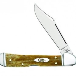 CASE XX WR Pocket Knife Smooth Antique Bone Mini Copperlock Item