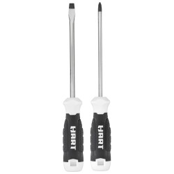 HART 2-Piece Screwdriver Set with Comfort Grip Handle