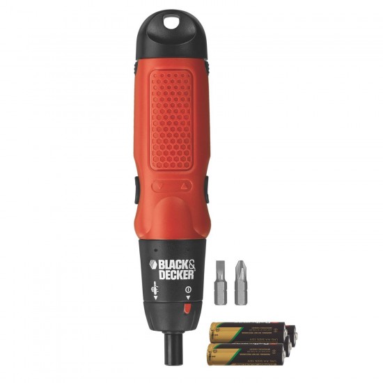 BLACK+DECKER AS6NG Alkaline Cordless Screwdriver