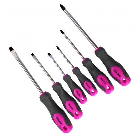 Original Pink Box 6 Piece Magnetic Screwdriver Set